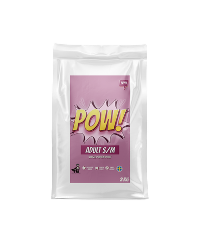 POW! Dog Adult Small / Medium Pork