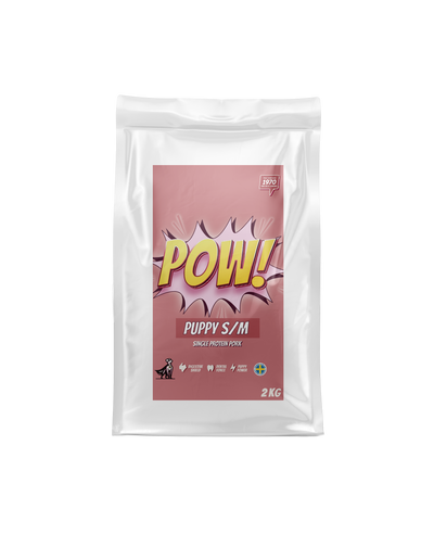 POW! Dog Puppy Small / Medium Pork