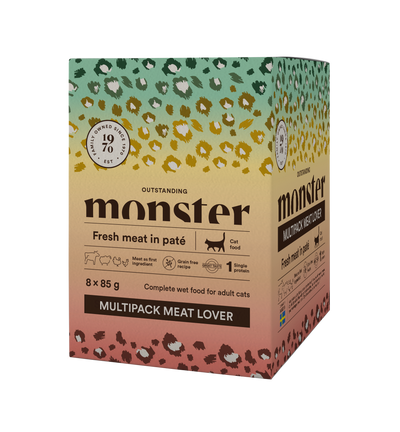 Monster Cat Pouches Multipack