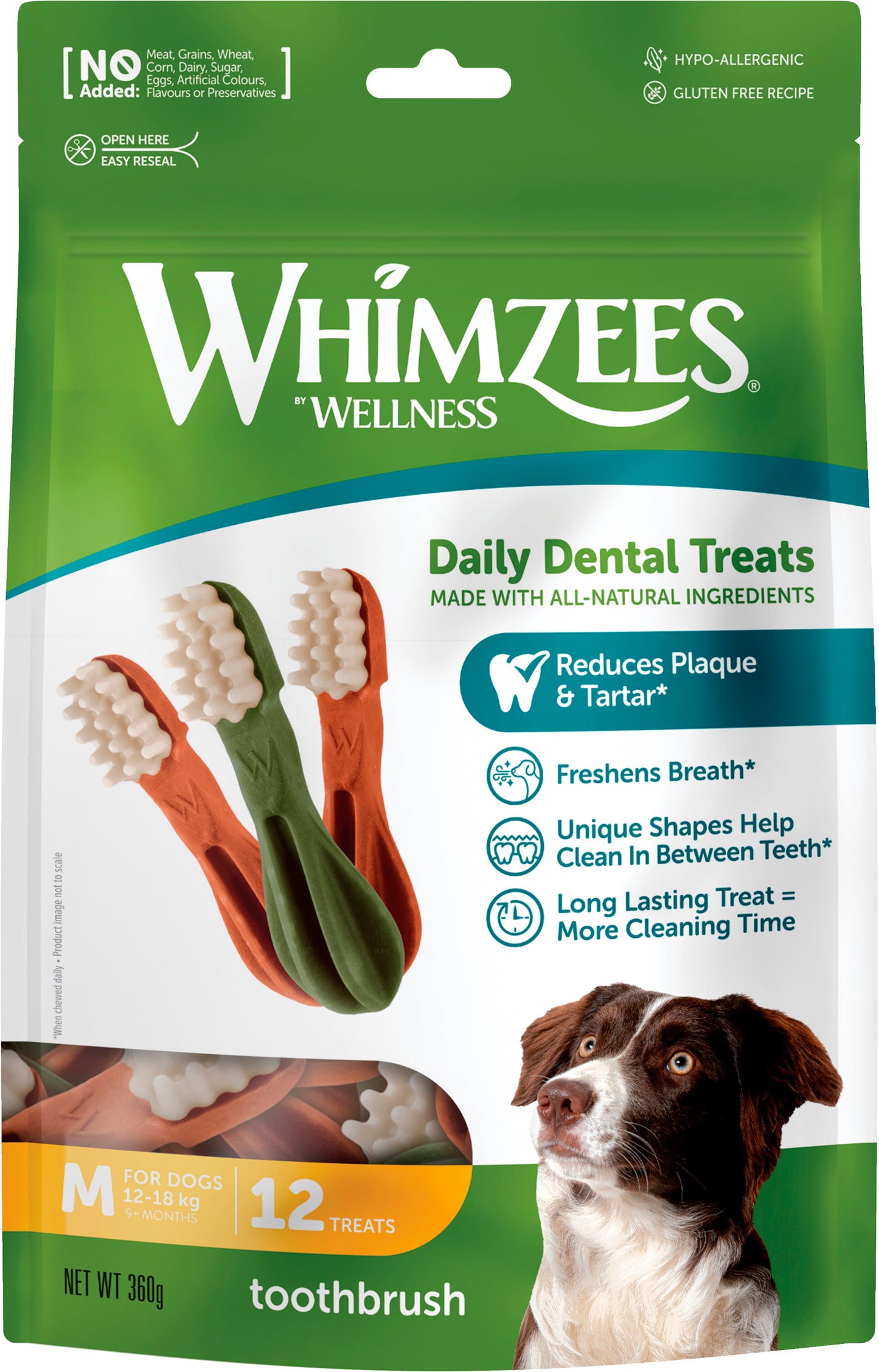 Whimzees Toothbrush Star M