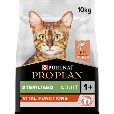 PURINA PRO PLAN Sterilised Adult 1+ Vital Functions Rik på lax