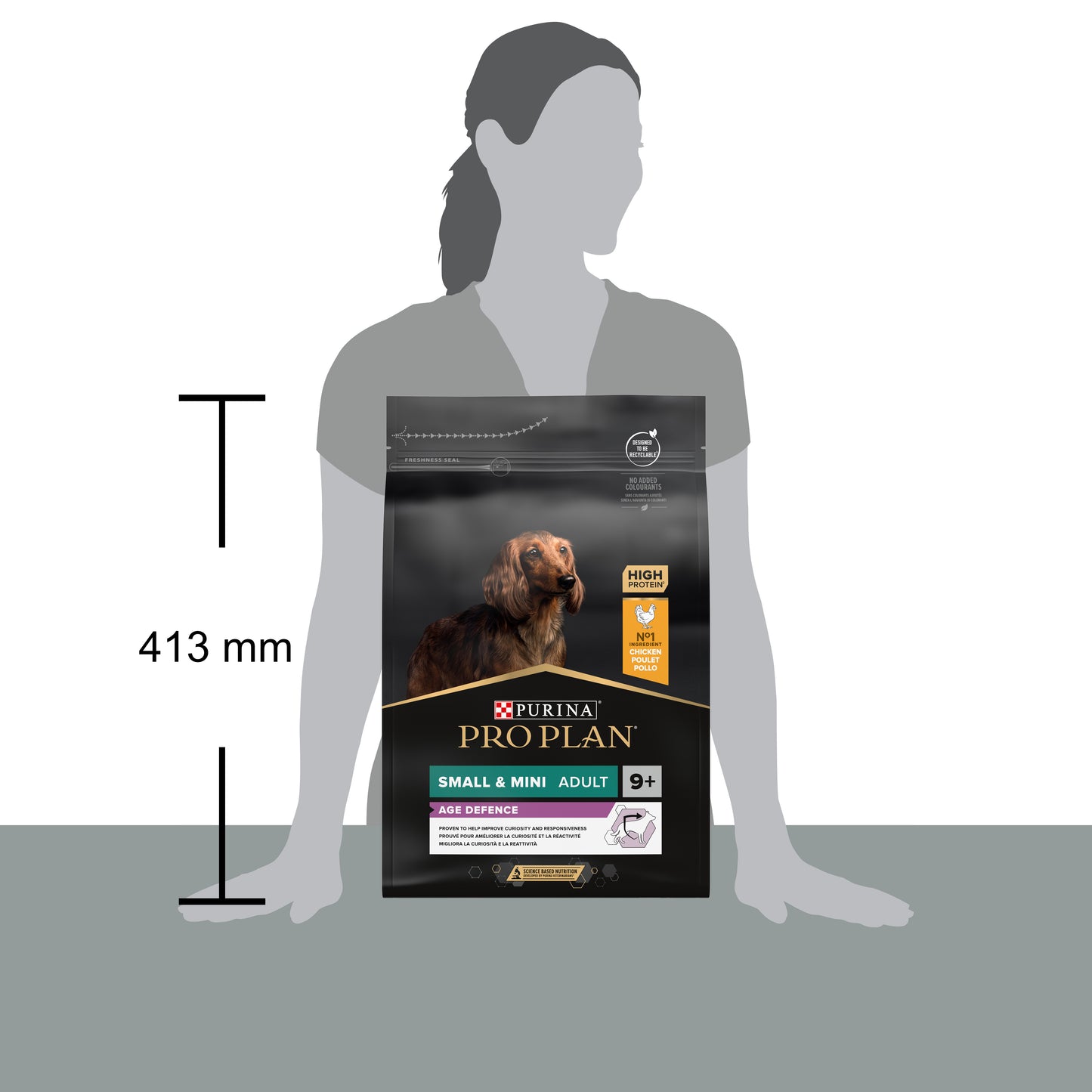 PURINA PRO PLAN Small & Mini Adult Dog 9+ Rikt på kyckling