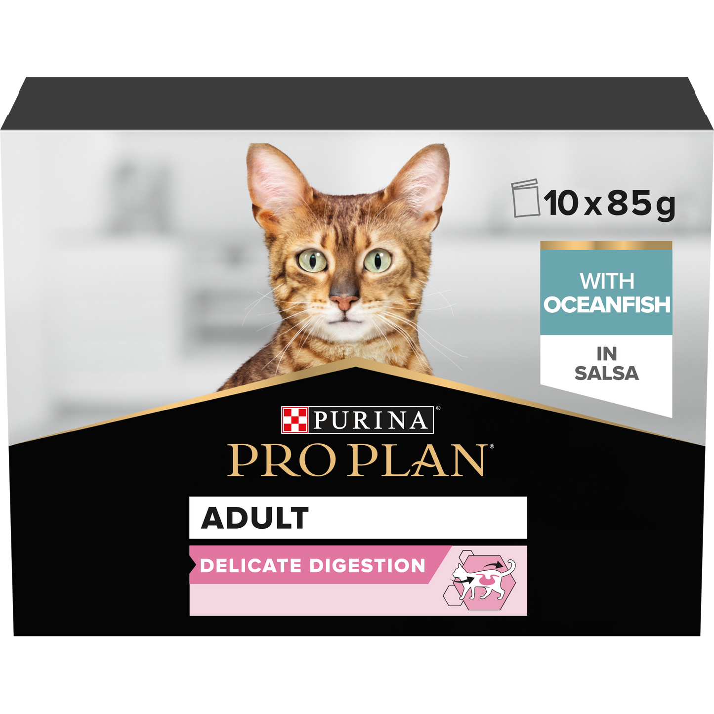 PURINA PRO PLAN DELICATE NutriSavour med havsfisk i sås