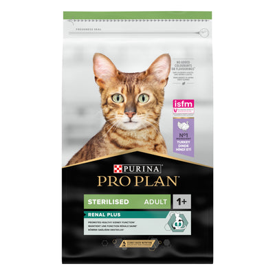 PURINA PRO PLAN Cat STERILISED with RENAL Kalkon