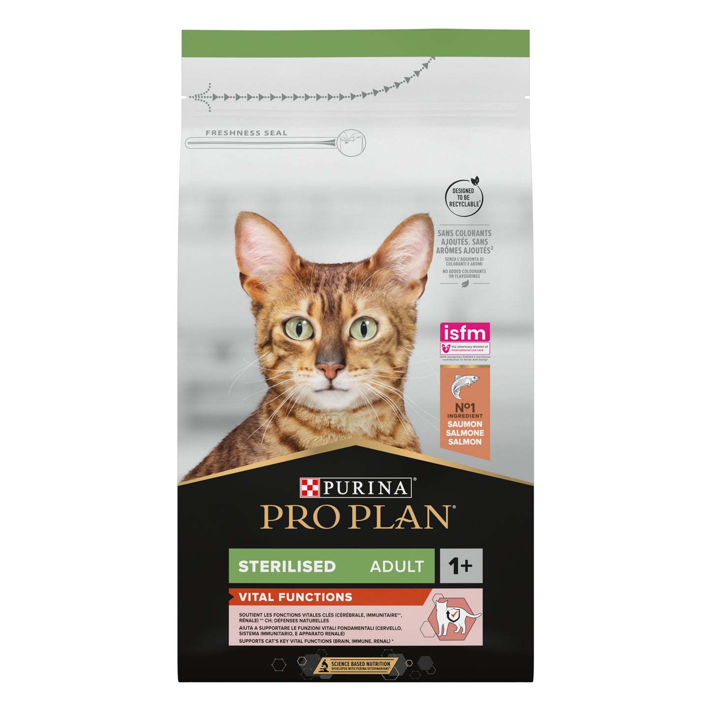 PURINA PRO PLAN Sterilised Adult 1+ Vital Functions Rik på lax