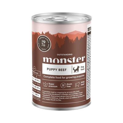 Monster Dog Puppy Beef Can