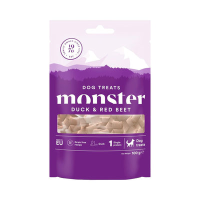 Monster Dog Treats Baked Duck & Red Beet