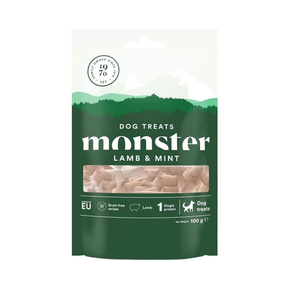 Monster Dog Treats Baked Lamb & Mint