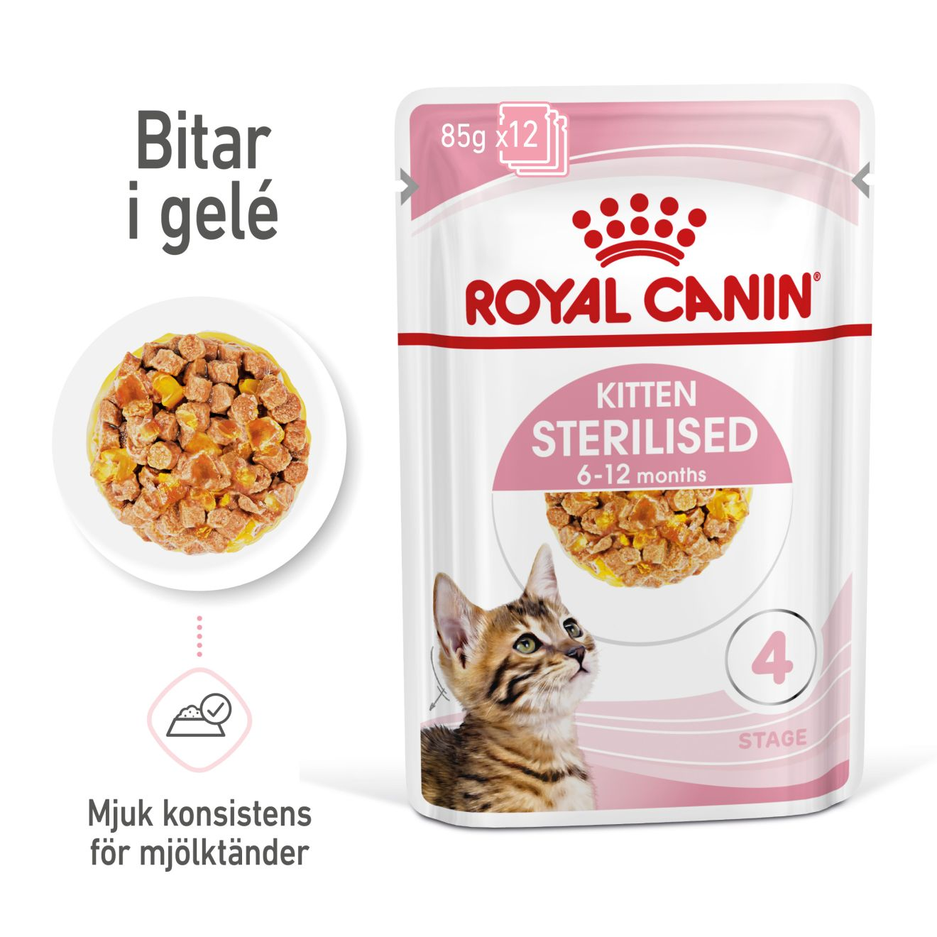 Royal Canin Kitten Sterilised Jelly